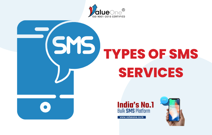  What are the types of SMS services?